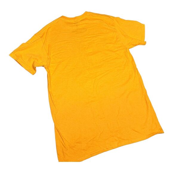 Simpsons T-Shirt Mens M Yellow Eat My Shorts Bart Skateboard Graffiti Novelty - Picture 7 of 7